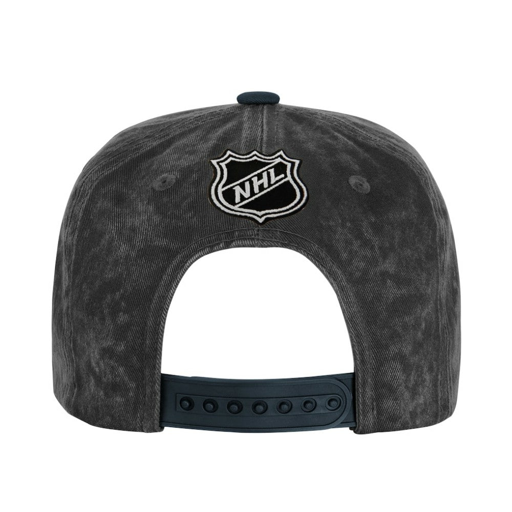 Vegas Golden Knights Outerstuff Youth True Retro Deadstock Adjustable Hat - Silver/Black - NHL 202603238