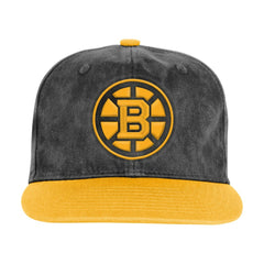 Boston Bruins Outerstuff Youth True Retro Deadstock Adjustable Hat - Black/Gold - NHL 202603249