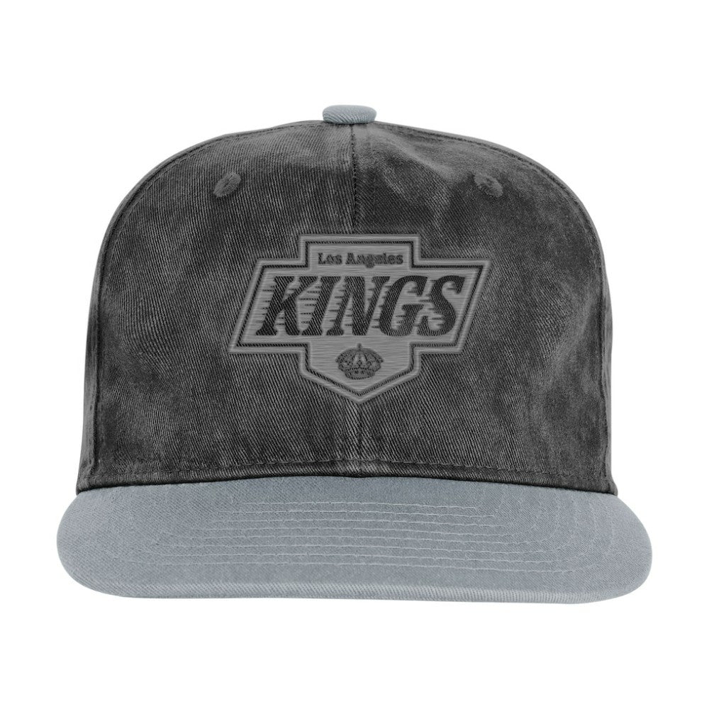 Los Angeles Kings Outerstuff Youth True Retro Deadstock Adjustable Hat - Black/Silver - NHL 202603251