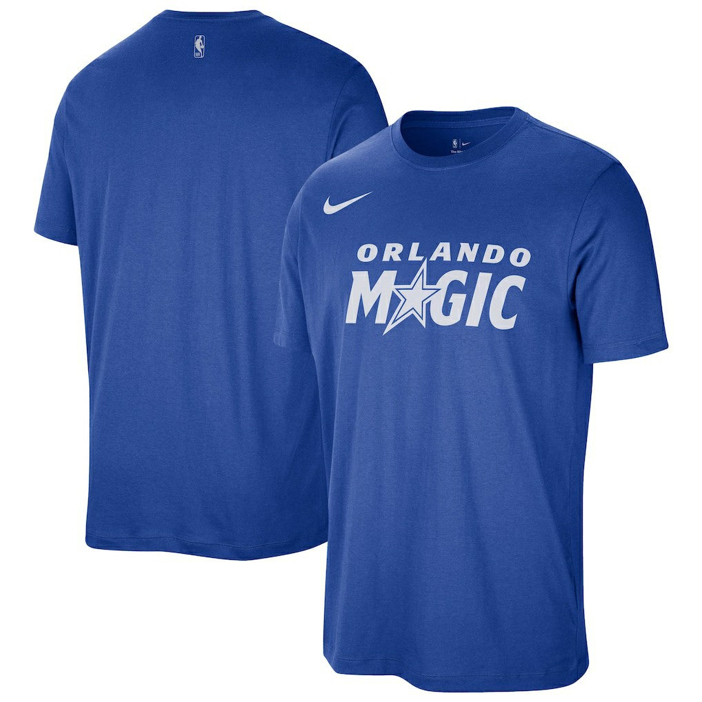 Orlando Magic Unisex Team Wordmark Essential T-Shirt Blue | Nike Near Me