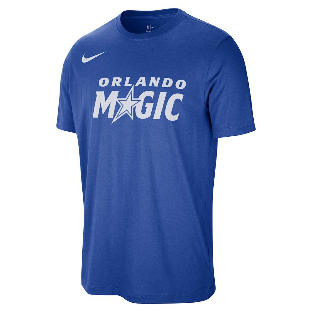 Orlando Magic Unisex Team Wordmark Essential T-Shirt Blue | Nike Near Me