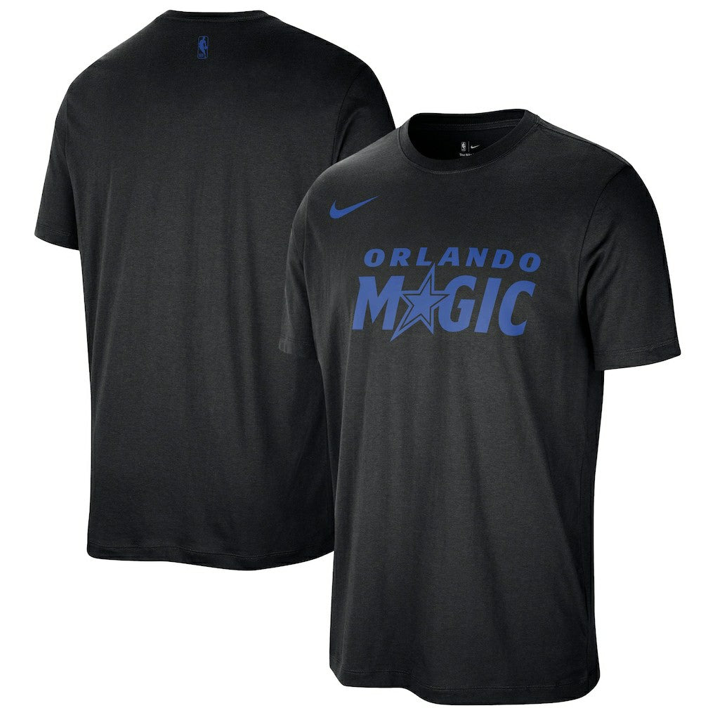 Orlando Magic Unisex Team Wordmark Essential T-Shirt Black | Nike for sale