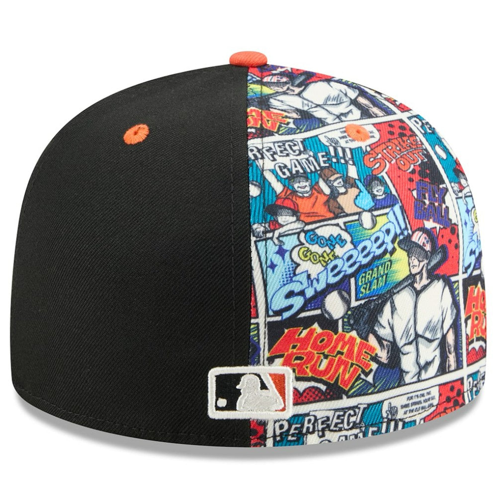 San Francisco Giants New Era 2025 MLB Diamond Hero Edition 59FIFTY Fitted Hat - Black/Orange - New Era Lifestyle