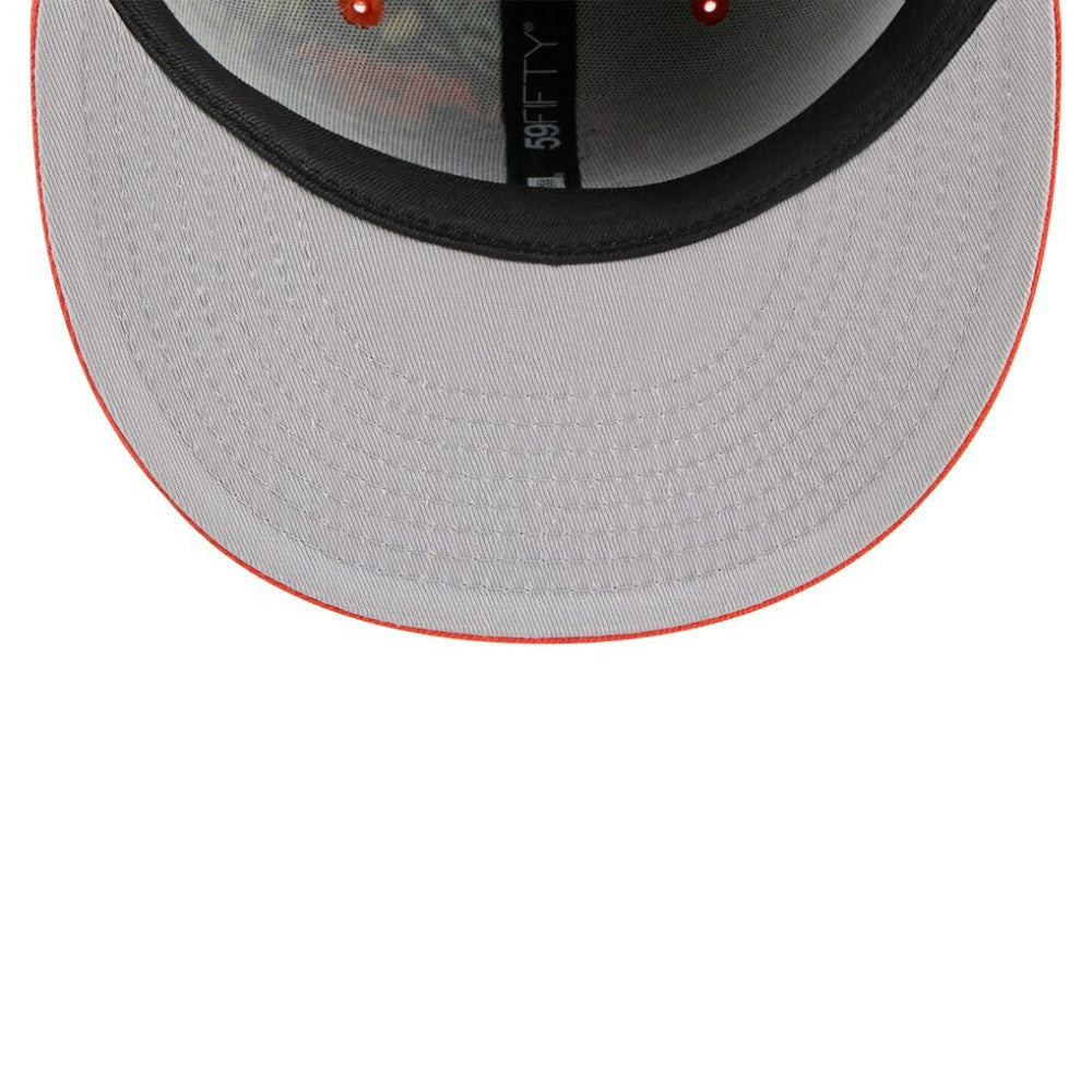 San Francisco Giants New Era 2025 MLB Diamond Hero Edition 59FIFTY Fitted Hat - Black/Orange - New Era Lifestyle
