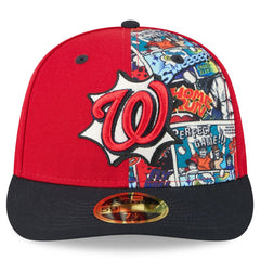 Washington Nationals New Era 2025 MLB Diamond Hero Edition Low Profile 59FIFTY Fitted Hat - Red/Navy - New Era Sale