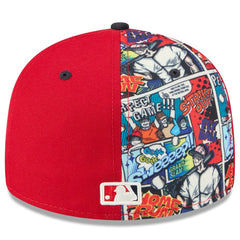 Washington Nationals New Era 2025 MLB Diamond Hero Edition Low Profile 59FIFTY Fitted Hat - Red/Navy - New Era Sale