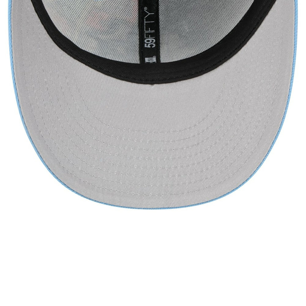 Tampa Bay Rays New Era 2025 MLB Diamond Hero Edition Low Profile 59FIFTY Fitted Hat - Navy/Light Blue - New Era Sale