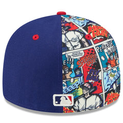 Texas Rangers New Era 2025 MLB Diamond Hero Edition Low Profile 59FIFTY Fitted Hat - Royal/Red - New Era Sale