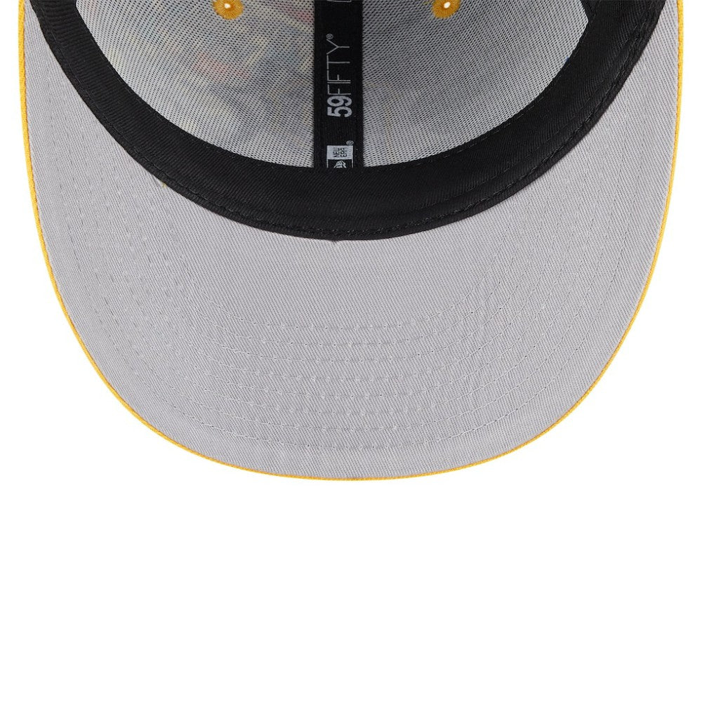 Pittsburgh Pirates New Era 2025 MLB Diamond Hero Edition Low Profile 59FIFTY Fitted Hat - Black/Gold - New Era Discount
