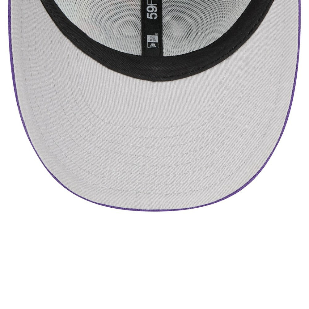 Colorado Rockies New Era 2025 MLB Diamond Hero Edition Low Profile 59FIFTY Fitted Hat - Black/Purple - New Era Sale