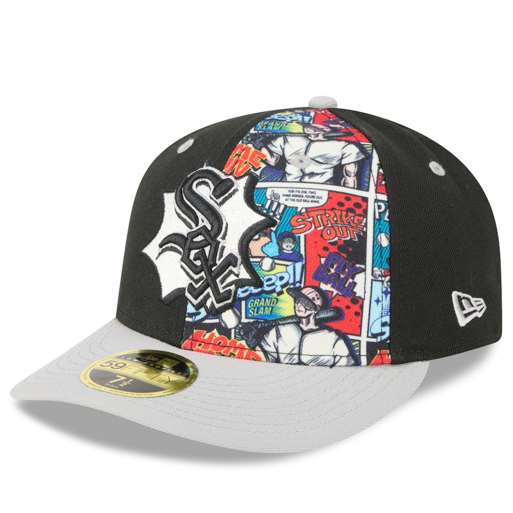 Chicago White Sox New Era 2025 MLB Diamond Hero Edition Low Profile 59FIFTY Fitted Hat - Black/Gray - New Era Online