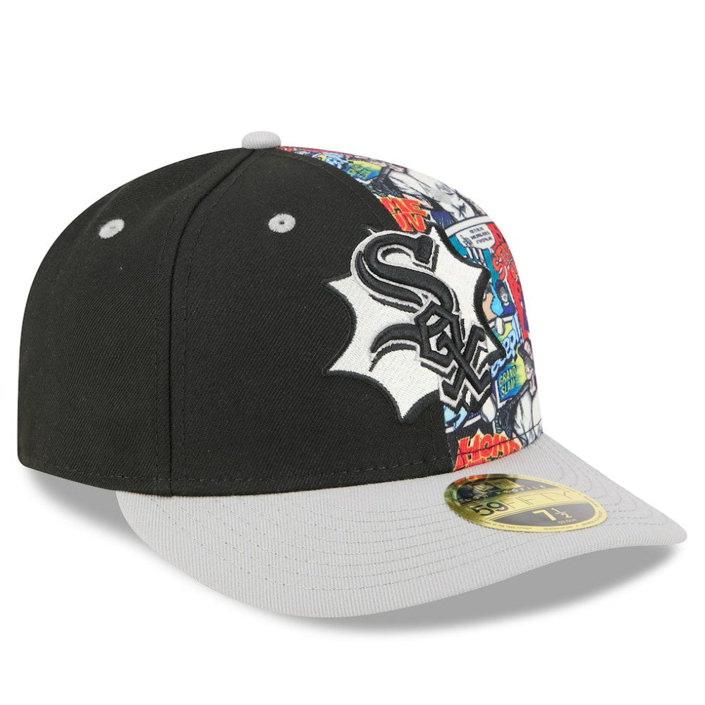 Chicago White Sox New Era 2025 MLB Diamond Hero Edition Low Profile 59FIFTY Fitted Hat - Black/Gray - New Era Online