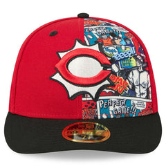 Cincinnati Reds New Era 2025 MLB Diamond Hero Edition Low Profile 59FIFTY Fitted Hat - Red/Black - New Era Discount