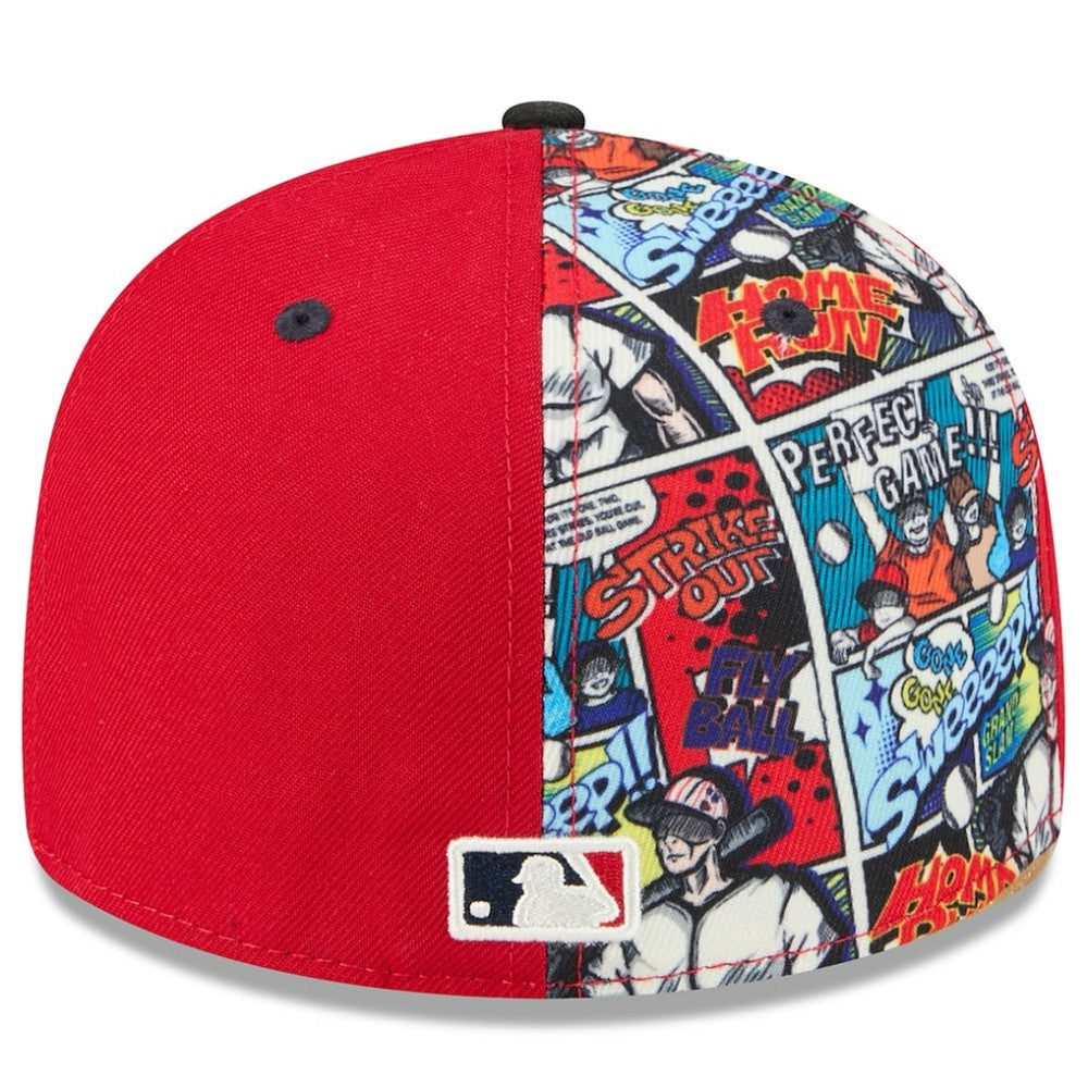 Cincinnati Reds New Era 2025 MLB Diamond Hero Edition Low Profile 59FIFTY Fitted Hat - Red/Black - New Era Discount