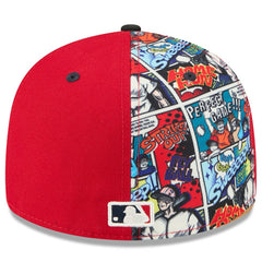Cincinnati Reds New Era 2025 MLB Diamond Hero Edition Low Profile 59FIFTY Fitted Hat - Red/Black - New Era Discount