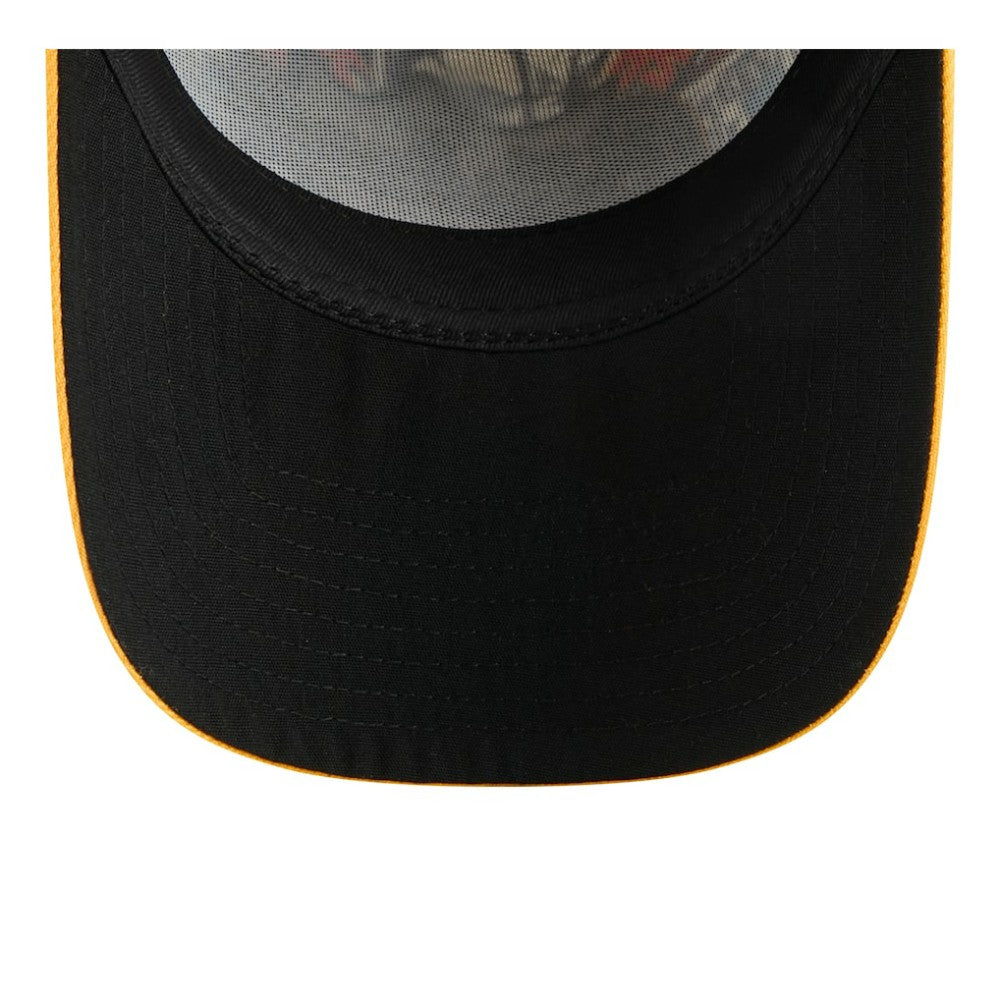 Pittsburgh Pirates New Era 2025 MLB Diamond Hero Edition A-Frame 9FORTY Adjustable Hat - Black/Gold - New Era Online