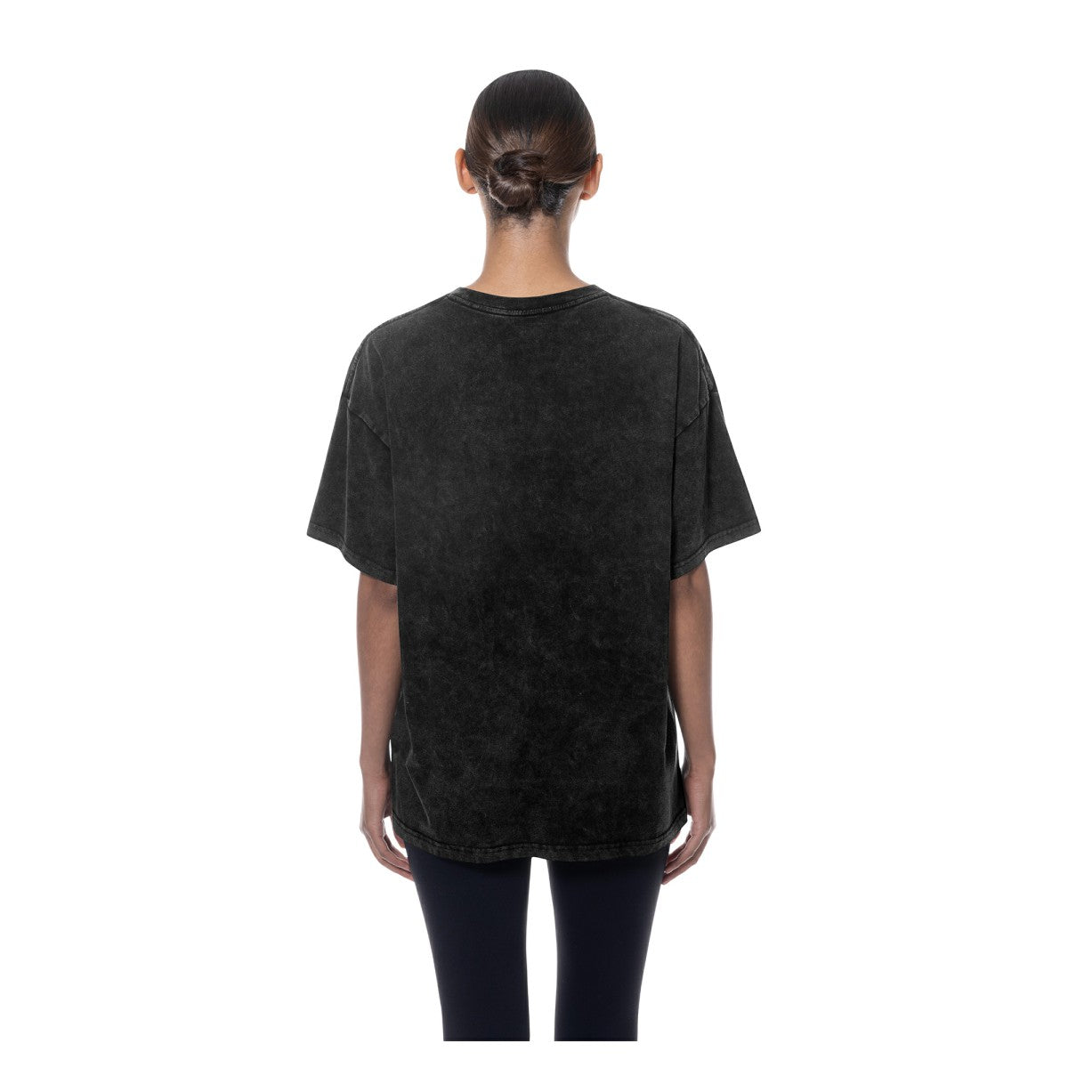 Minnesota Timberwolves Women's Throwback Mineral Wash Oversized T-Shirt Black | New Era outlet
