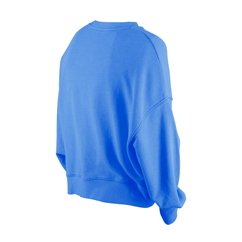 Philadelphia 76ers Women's Boxy Throwback Mineral Wash Sweatshirt Royal | New Era online