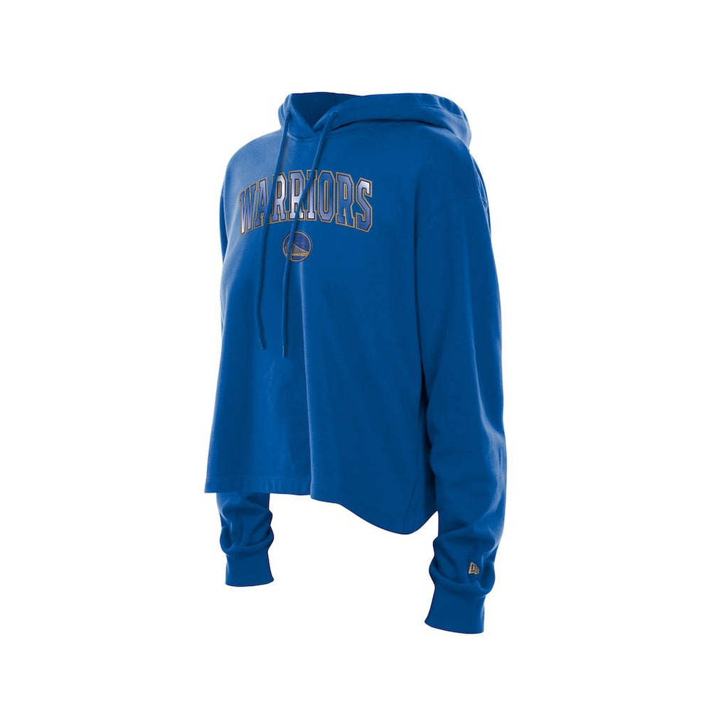 Golden State Warriors Women's Glam Game Open Back Hoodie for sale Royal | New Era for sale