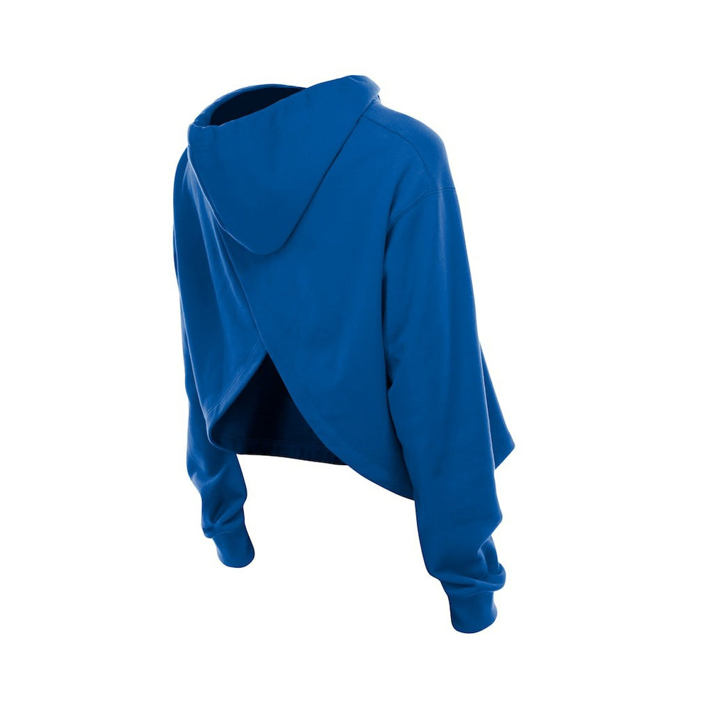 Golden State Warriors Women's Glam Game Open Back Hoodie for sale Royal | New Era for sale