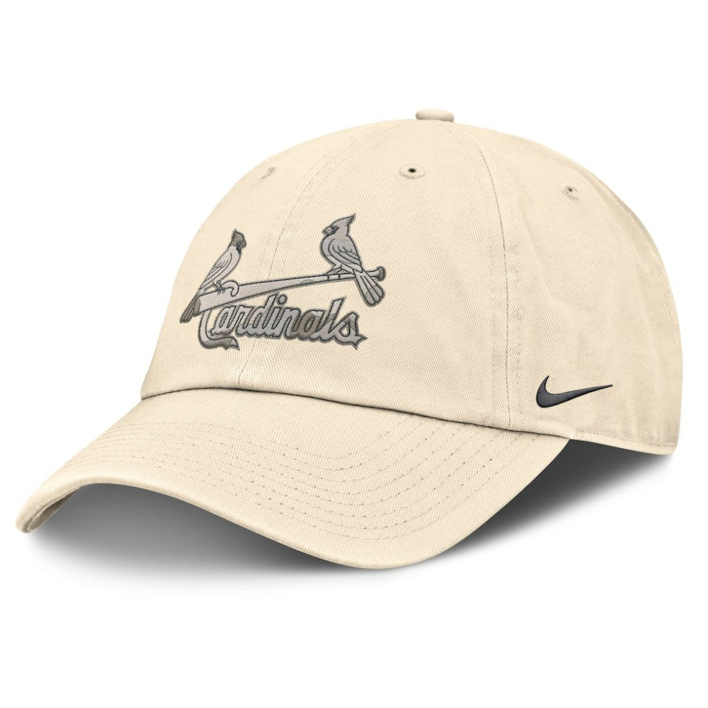 St. Louis Cardinals Nike Camo Pack Club Adjustable Hat - Natural - Nike Lifestyle
