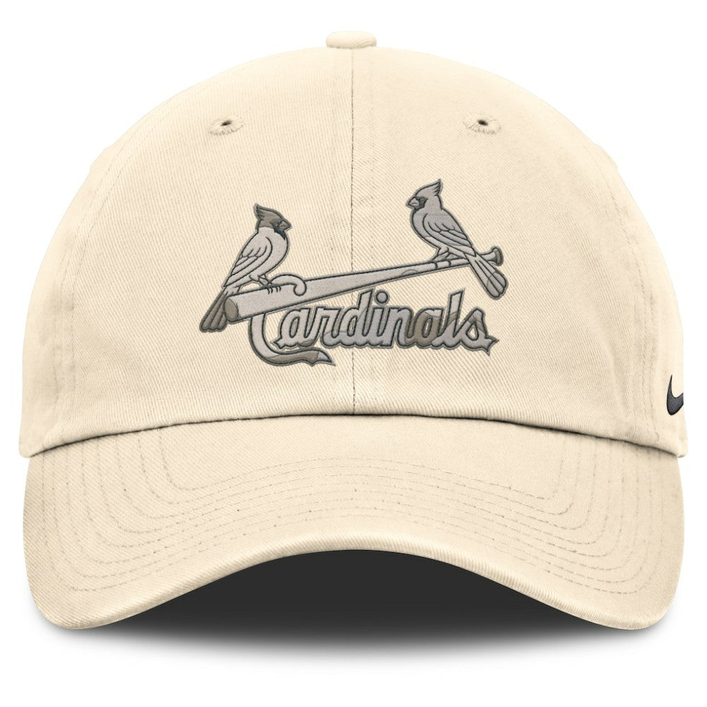 St. Louis Cardinals Nike Camo Pack Club Adjustable Hat - Natural - Nike Lifestyle