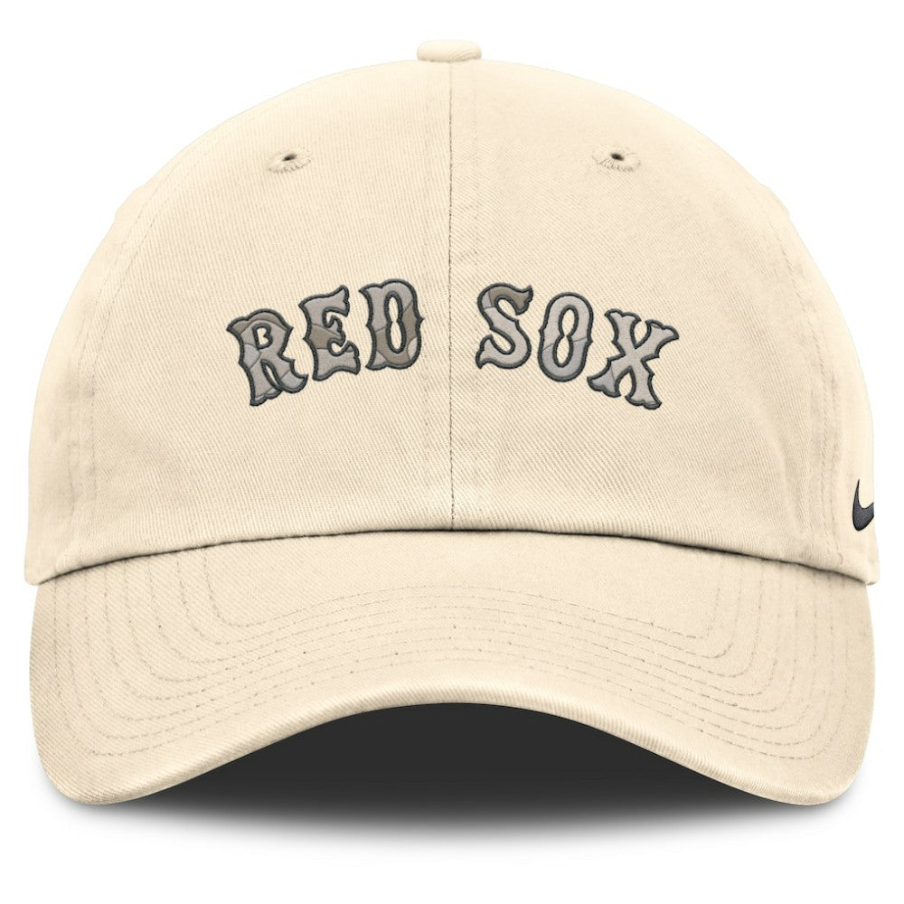 Boston Red Sox Nike Camo Pack Club Adjustable Hat - Natural - Nike Online
