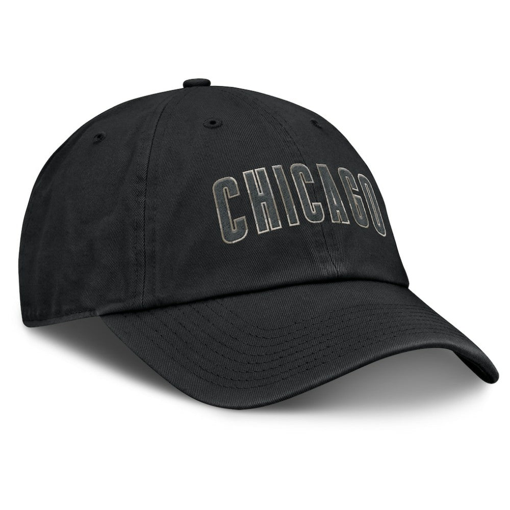 Chicago Cubs Nike Camo Pack Club Adjustable Hat - Black - Nike on Sale