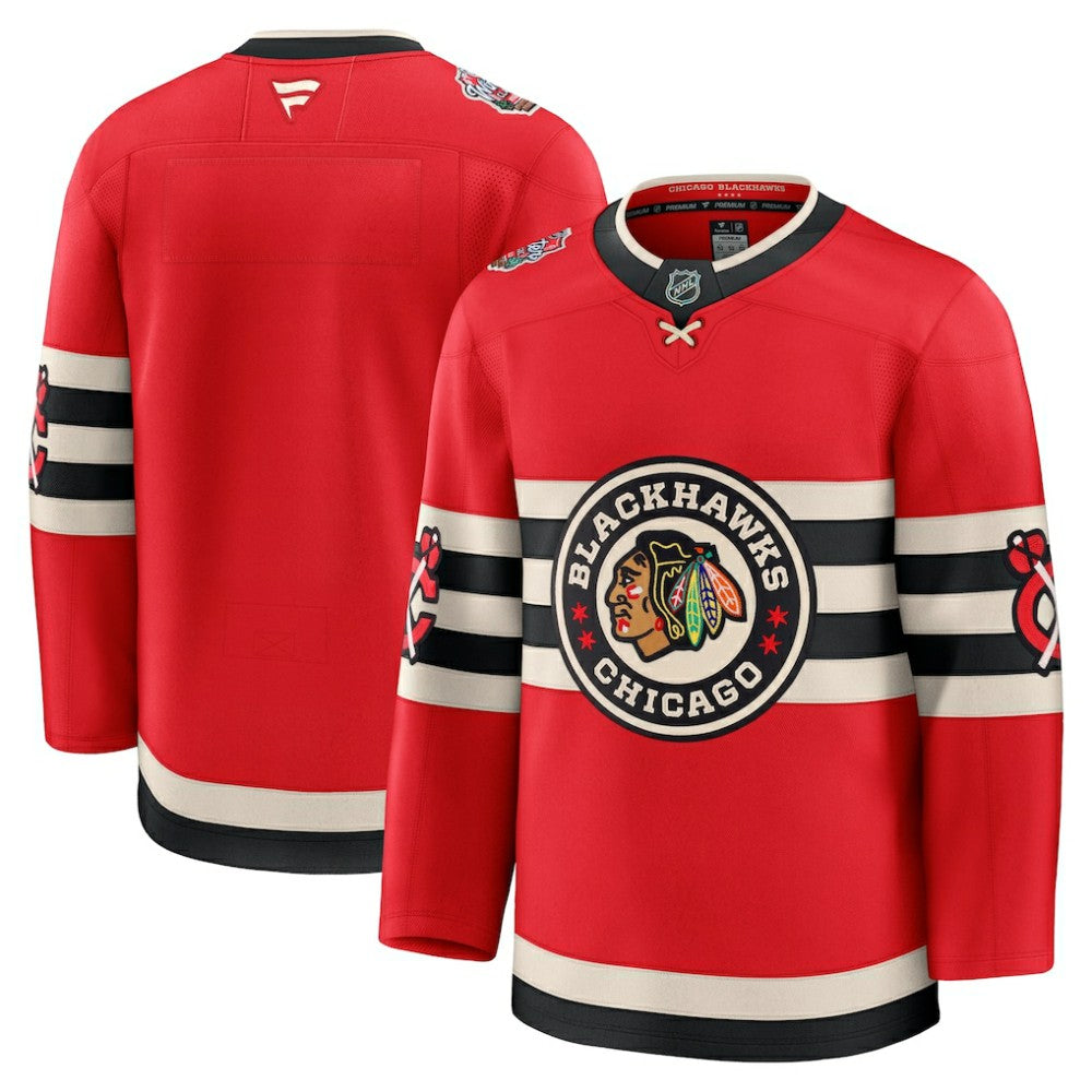Chicago Blackhawks Fanatics 2025 NHL Winter Classic Premium Jersey - Red - NHL 202619581