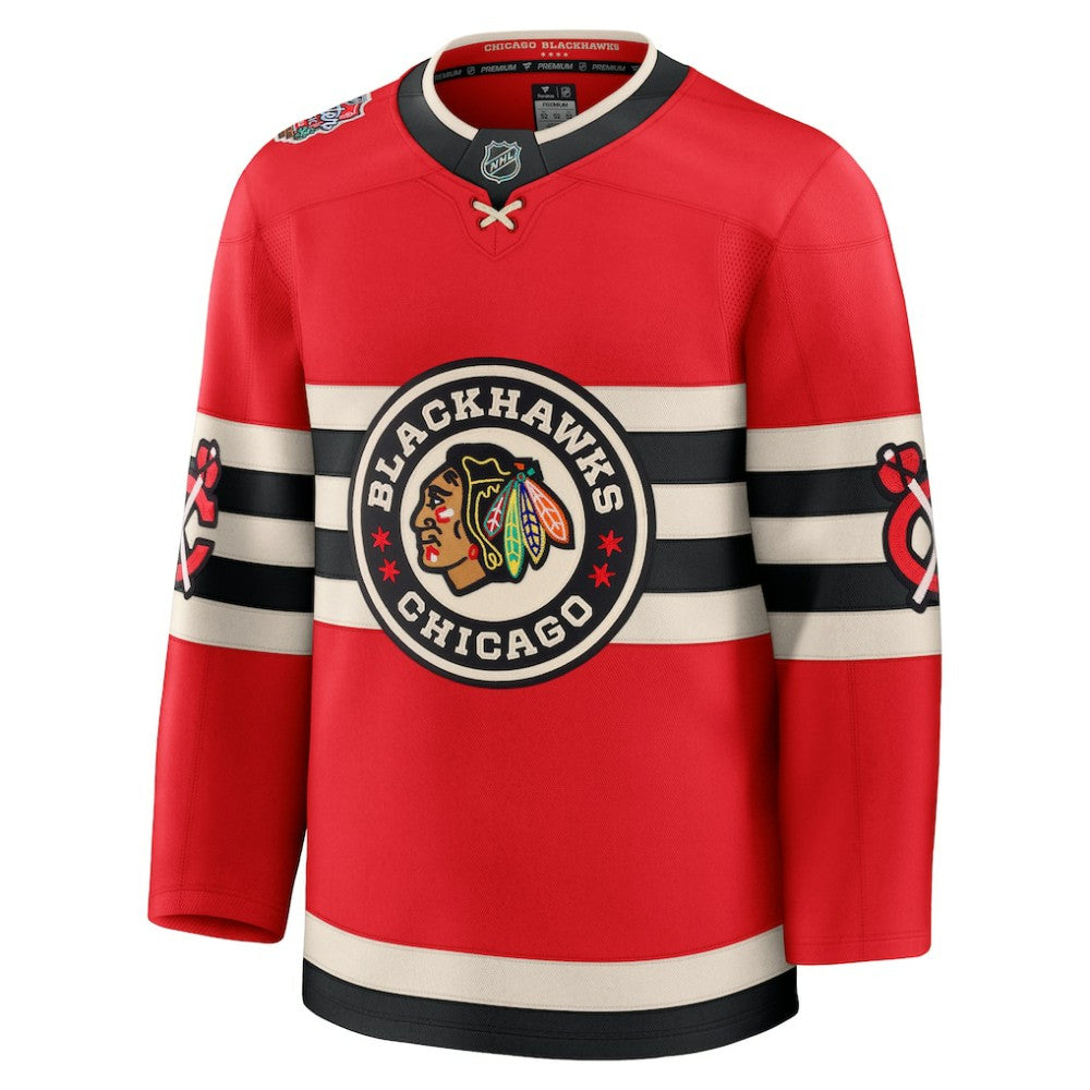 Chicago Blackhawks Fanatics 2025 NHL Winter Classic Premium Jersey - Red - NHL 202619581