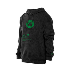 Boston Celtics Sport Night Mineral Wash Pullover Hoodie Black | New Era US