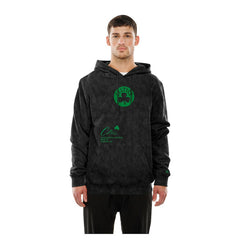 Boston Celtics Sport Night Mineral Wash Pullover Hoodie Black | New Era US