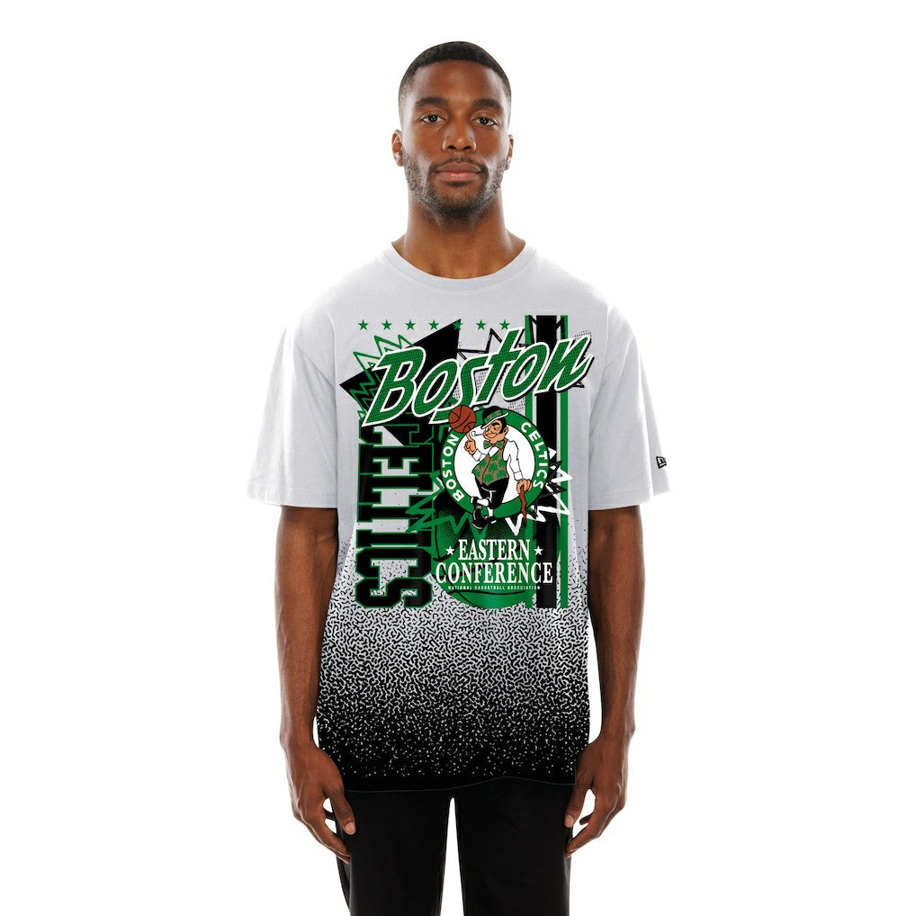 Boston Celtics Injection Sport Classics T-Shirt White | New Era discount
