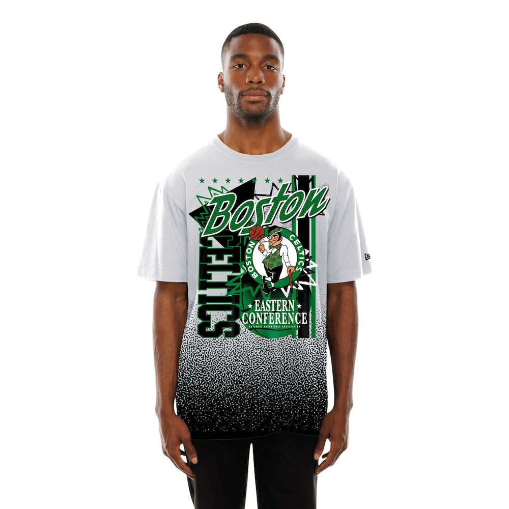 Boston Celtics Injection Sport Classics T-Shirt White | New Era discount
