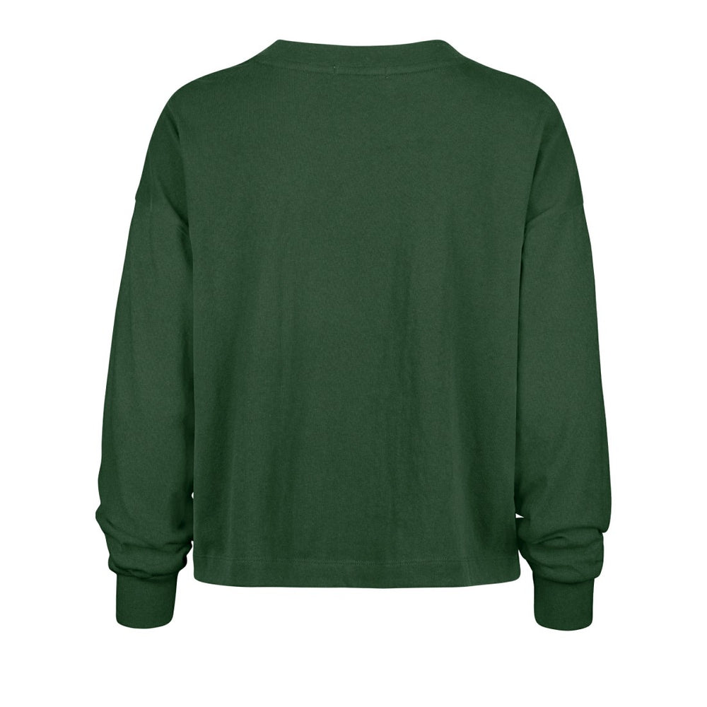 47 brand Green Bay Packers '47 Women's Outreach City Oversized Long Sleeve T-Shirt Green