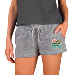 Jacksonville Jaguars Concepts Sport Women's Mainstream Terry Shorts Gray