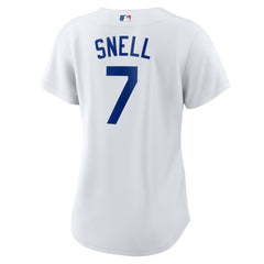 Blake Snell Los Angeles Dodgers Nike Women's Home Replica Player Jersey - White - Nike on Sale