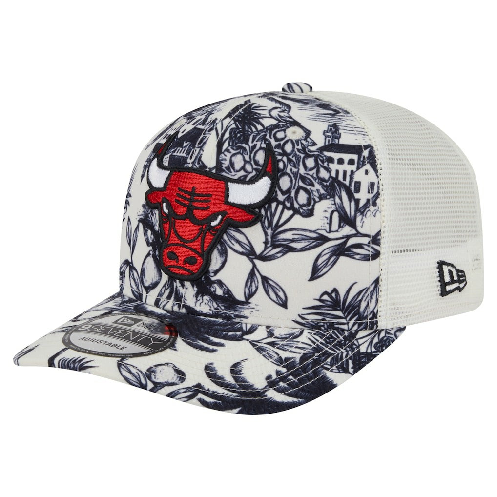 Chicago Bulls Lemon Tree 9SEVENTY Adjustable Hat White | New Era Lifestyle