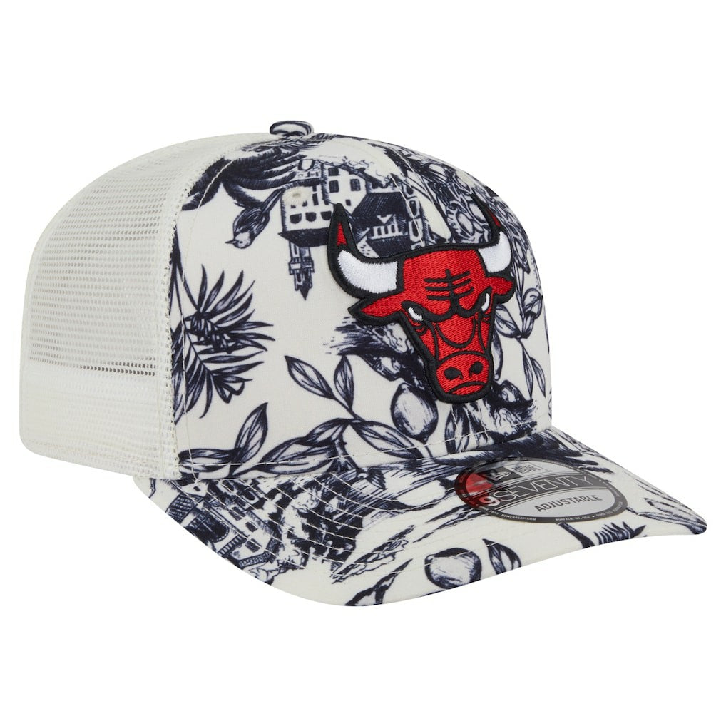 Chicago Bulls Lemon Tree 9SEVENTY Adjustable Hat White | New Era Lifestyle