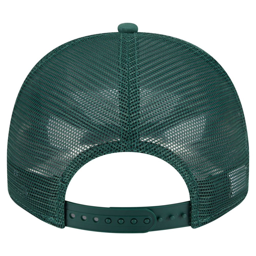 Milwaukee Bucks Vintage Team Rope A-Frame 9FIFTY Snapback Hat Hunter Green | New Era discount