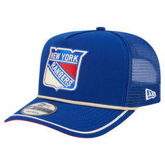 New York Rangers New Era Vintage Team Rope A-Frame 9FIFTY Snapback Hat - Blue - NHL 202620639
