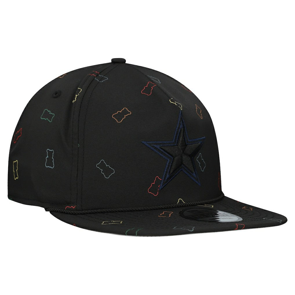 Dallas Cowboys New Era Gummy Golfer Snapback Hat Black