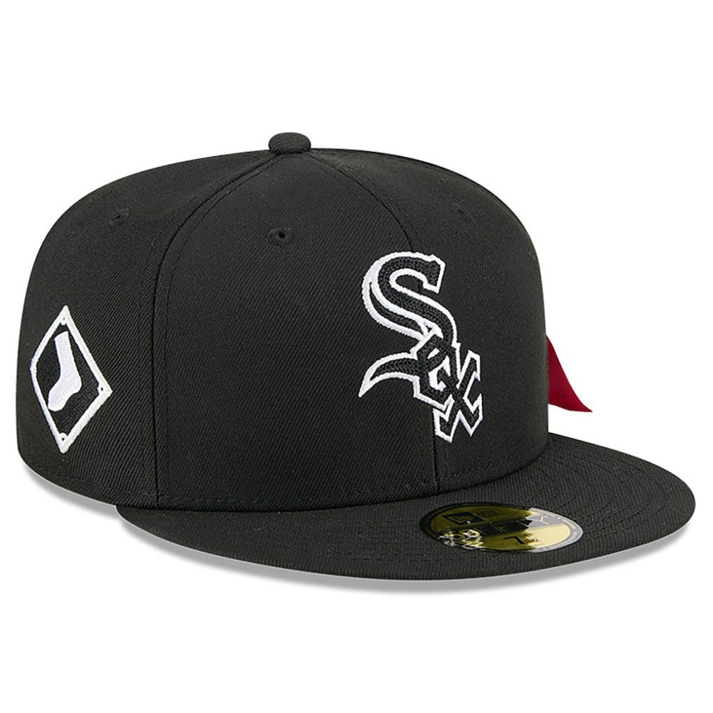 Chicago White Sox New Era x Alpha Industries 59FIFTY Fitted Hat - Black - New Era Sale