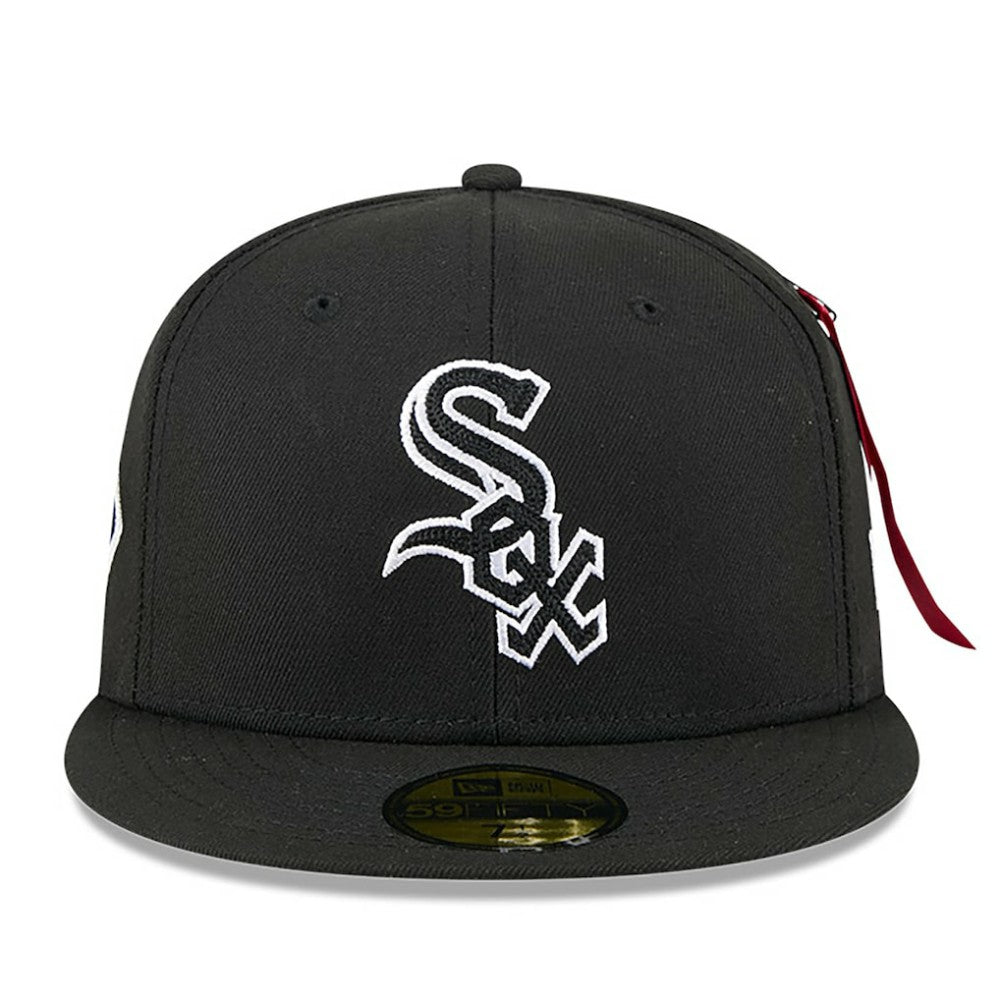 Chicago White Sox New Era x Alpha Industries 59FIFTY Fitted Hat - Black - New Era Sale
