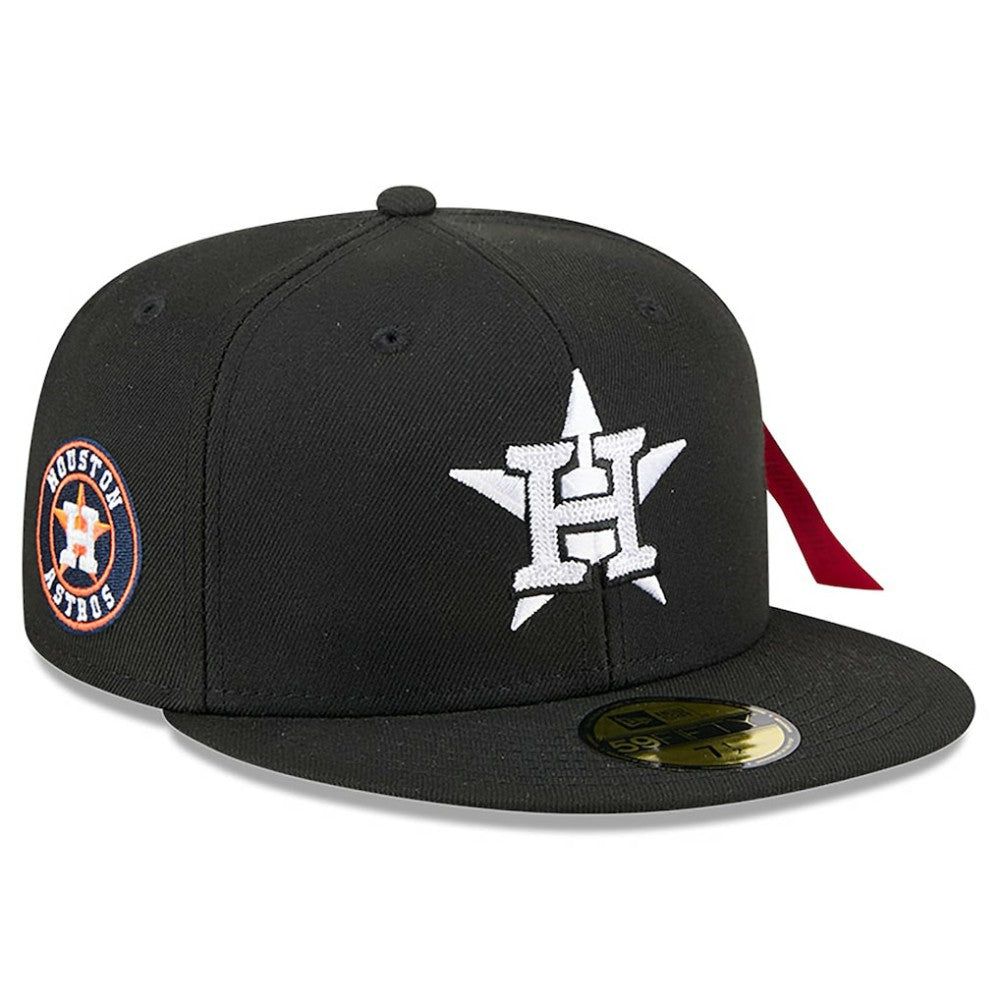 Houston Astros New Era x Alpha Industries 59FIFTY Fitted Hat - Black - New Era on Sale