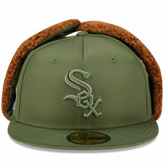 Chicago White Sox New Era x Alpha Industries Dog Ear 59FIFTY Fitted Hat - Olive - New Era Sale