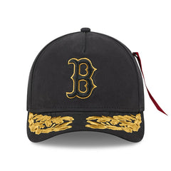 Boston Red Sox New Era x Alpha Industries A-Frame 9FORTY Adjustable Hat - Black - New Era on Sale