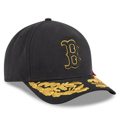 Boston Red Sox New Era x Alpha Industries A-Frame 9FORTY Adjustable Hat - Black - New Era on Sale