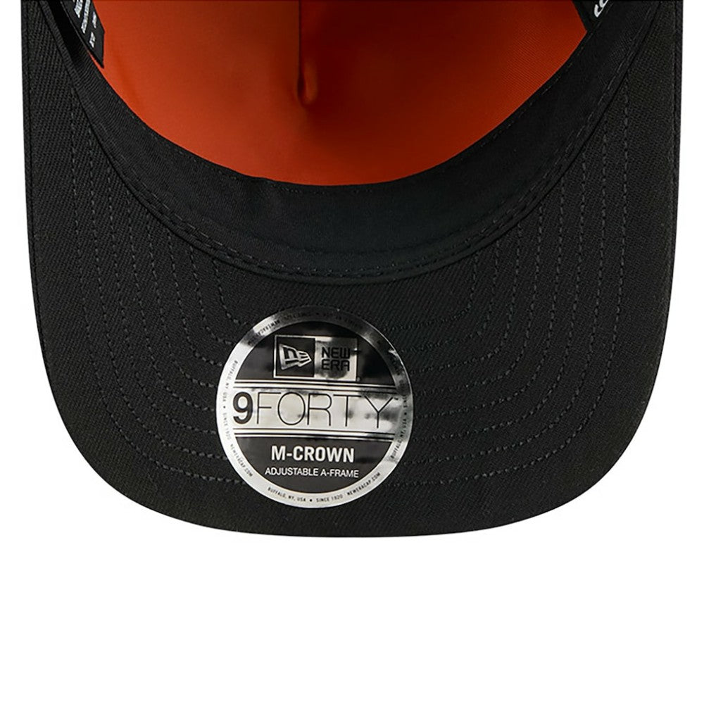 Atlanta Braves New Era x Alpha Industries A-Frame 9FORTY Adjustable Hat - Black - New Era Online