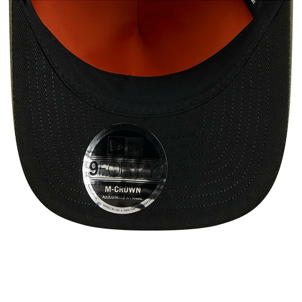 Atlanta Braves New Era x Alpha Industries A-Frame 9FORTY Adjustable Hat - Olive - New Era Sale